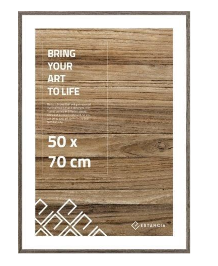 Ram stilren Dark oak 50x70cm