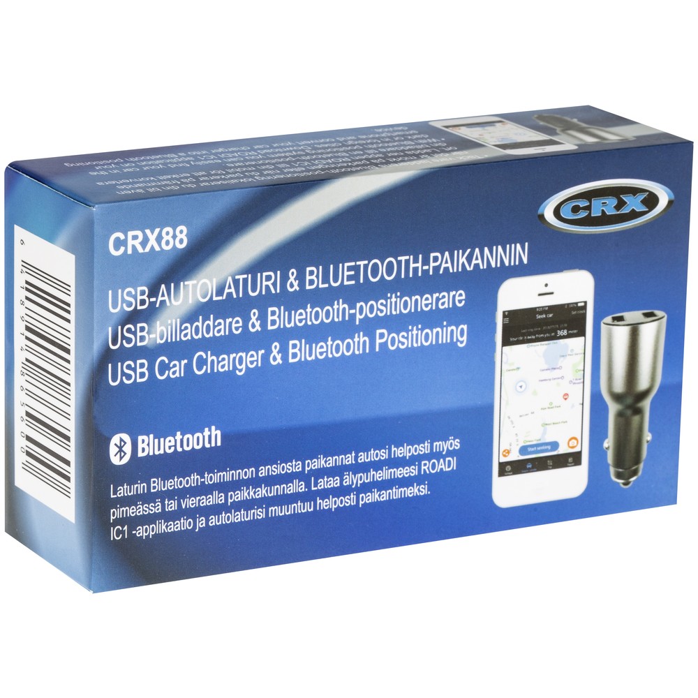 Billaddare USB 12V Bluetooth cigarettuttag - 2