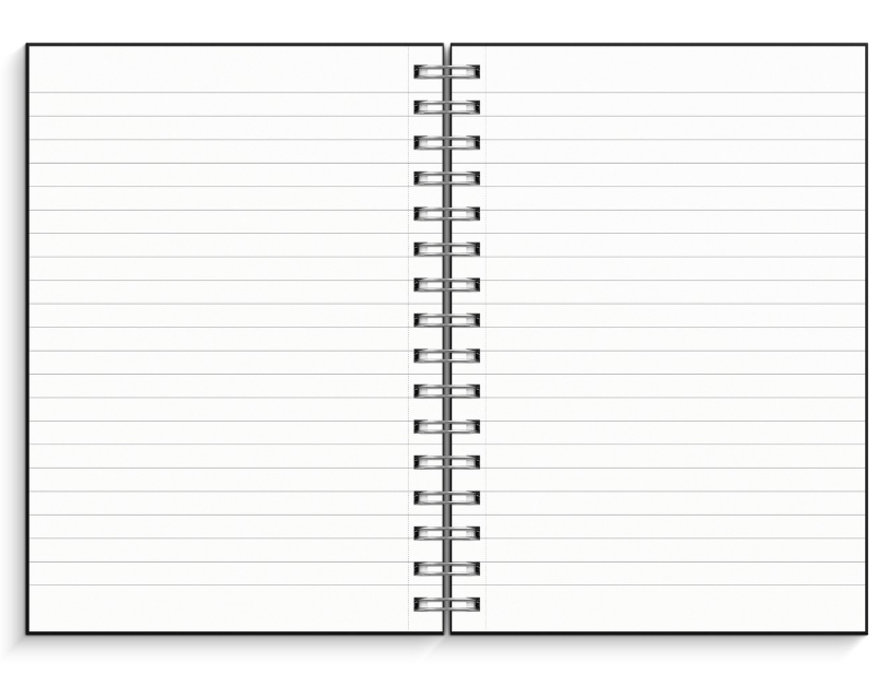 Notebook A5 black - 2