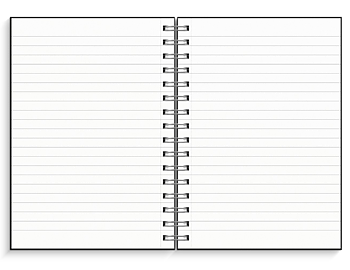 Notebook A5 black