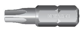 Bits 1/4  T10 25mm  3st