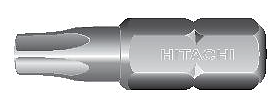 Bits 1/4  T10 25mm  3st