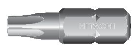 Bits 1/4 T20 25mm  3st