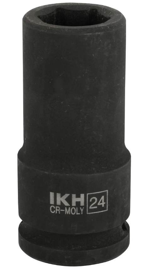 Lång krafthylsa 3/4 - 24mm 90mm