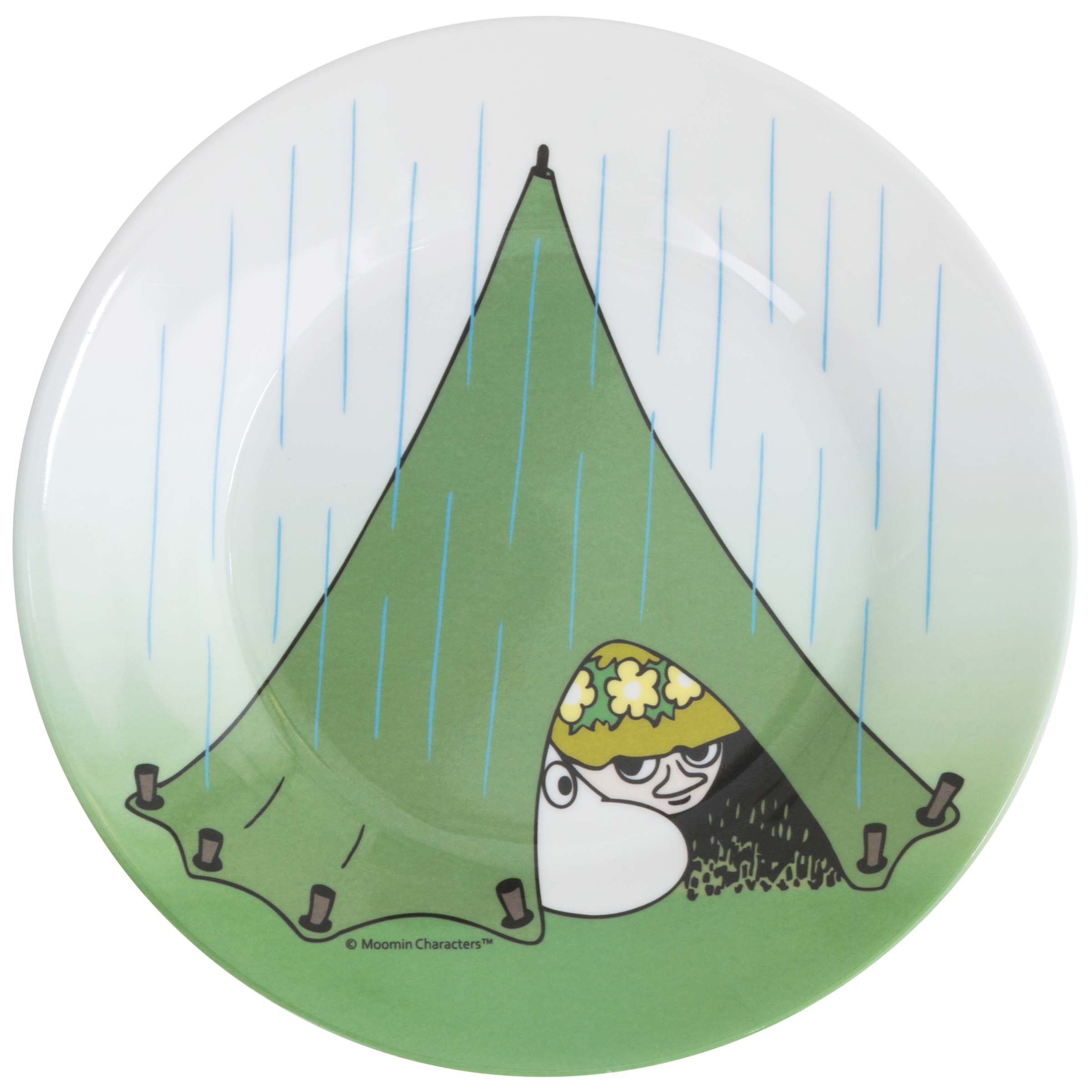 Mumin Camping, Flat tallrik