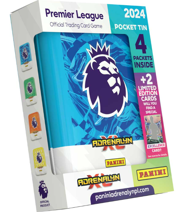 Premier League Adrenalyn XL 23/24 - Pocket Tin med fotbollskort