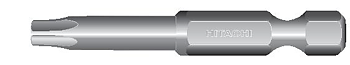 Bits 1/4 T25  50mm  3st