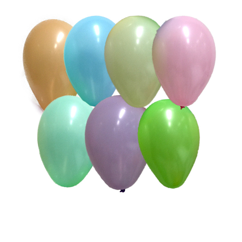 Ballonger blandade pastell färger 25P