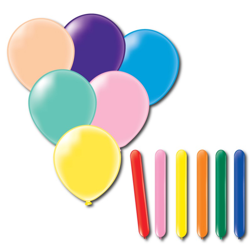Storpack med 50 ballonger