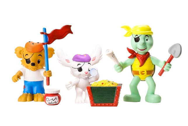 Bamse Figurer Pirater