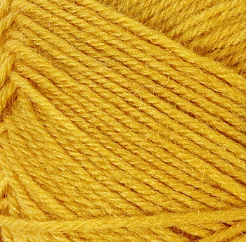 Babygarn Mörkgul 50g 172m