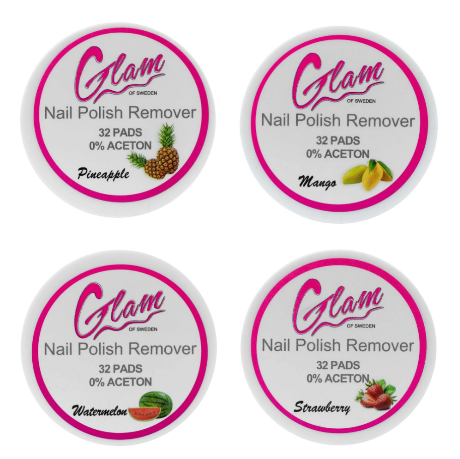 Nagellacksremover pads