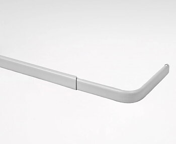 Reglerbar gardinstång inkl. väggfästen 9-90-160cm