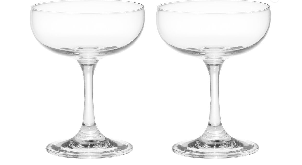 Coupe glas 22 cl 2 st.