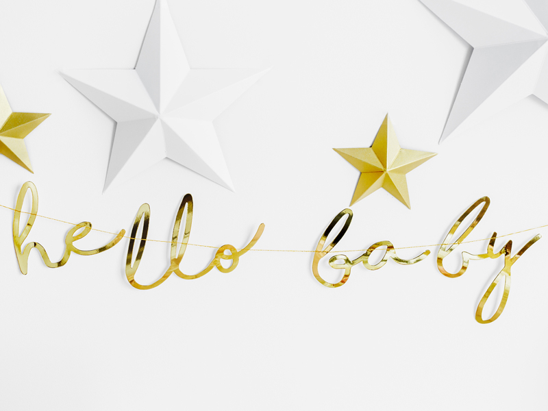 Banner Little Star - Hello Baby, - 2