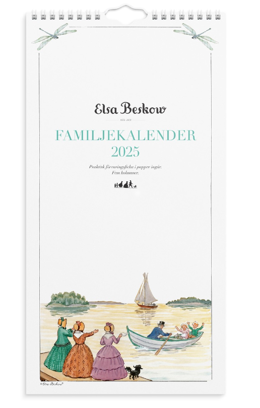 Familjekalender 2025 Elsa Beskow