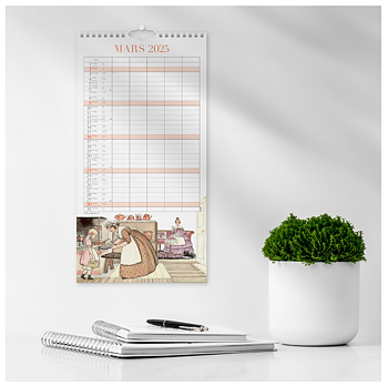 Familjekalender 2025 Elsa Beskow