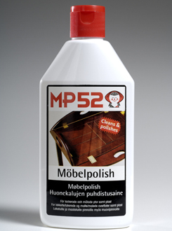 MP52 Möbelpolish – Rengöring & Glans för Lackade Möbler (250 ml)