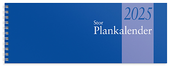 Kalender 2025 Stor Plankalender spiralb