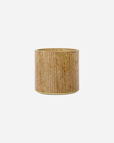 Värmeljushållare, Mirr,Guld