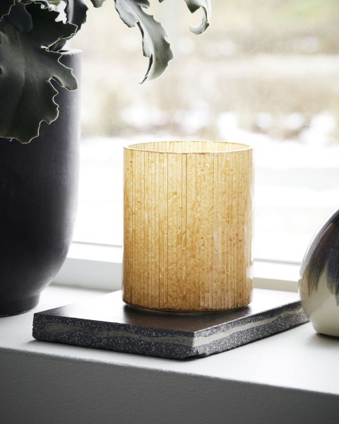 Värmeljushållare, Mirr,Guld - 2