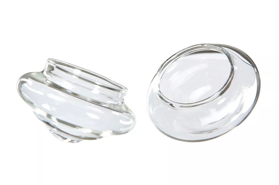 Flytkopp Glas Ø7x5cm 3-pack