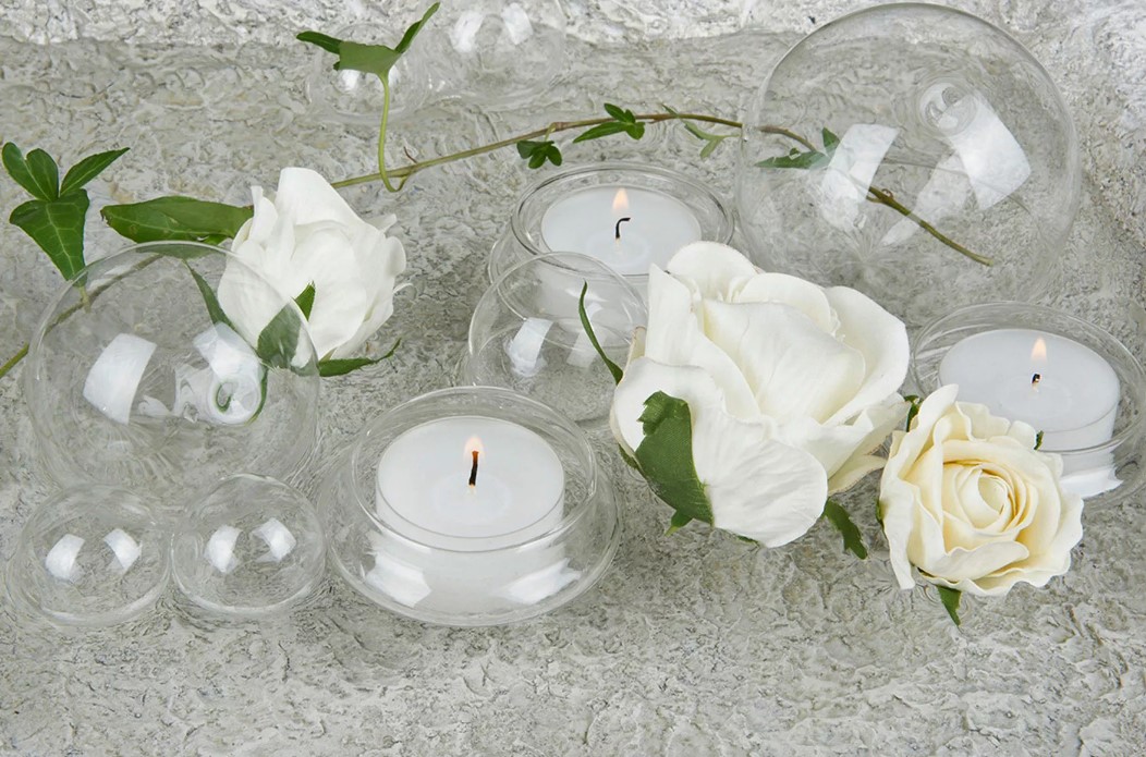 Flytkopp Glas Ø7x5cm 3-pack - 3