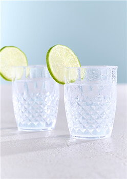 Picknick glas 2-pack