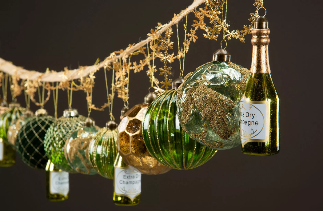 Champagneflaska Glas - 3