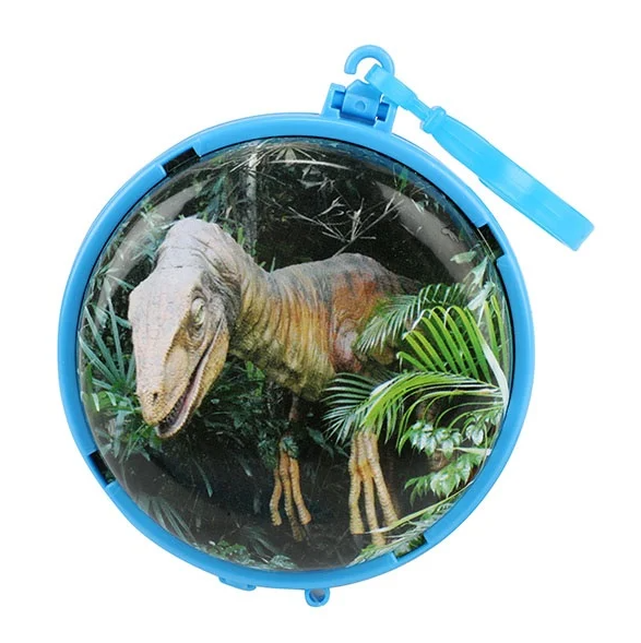 Nyckelring plåtburk - dinosaurier - 2