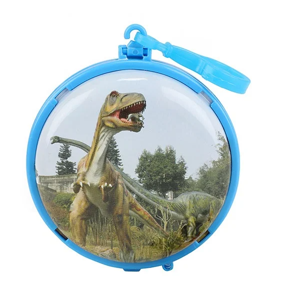 Nyckelring plåtburk - dinosaurier - 9
