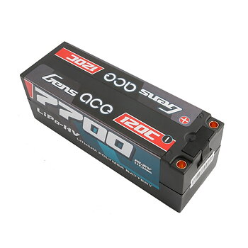 Gens ace battery LIPO 4S HV 15.2V-7700-120C(5mm) 139X47X48mm 590G
