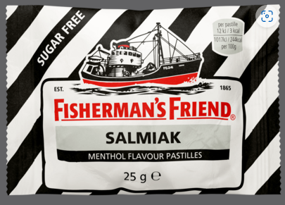 Fisherman friends sockerfri salmiak