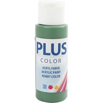 Plus Color Hobbyfärg, Forrest Green, 60 ml, 1 Flaska