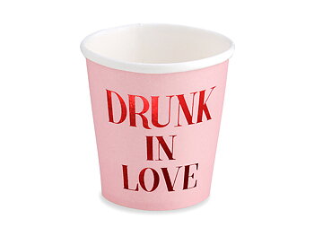 Pappmugg Valentines - Drunk in love, 260 ml
