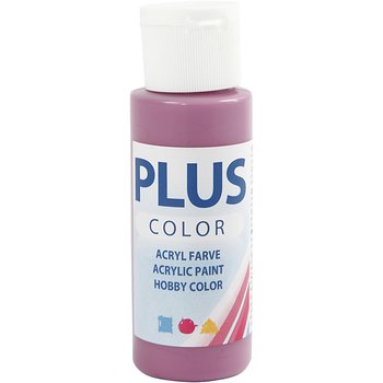 Plus Color Hobbyfärg, Red Plum, 60 ml, 1 Flaska