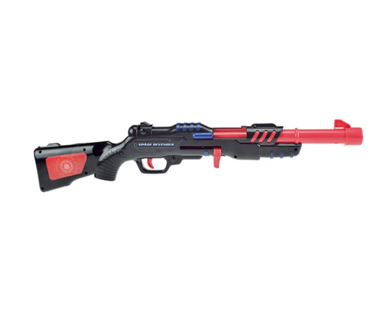 Pistol svart & röd med 6st skumskott - 3