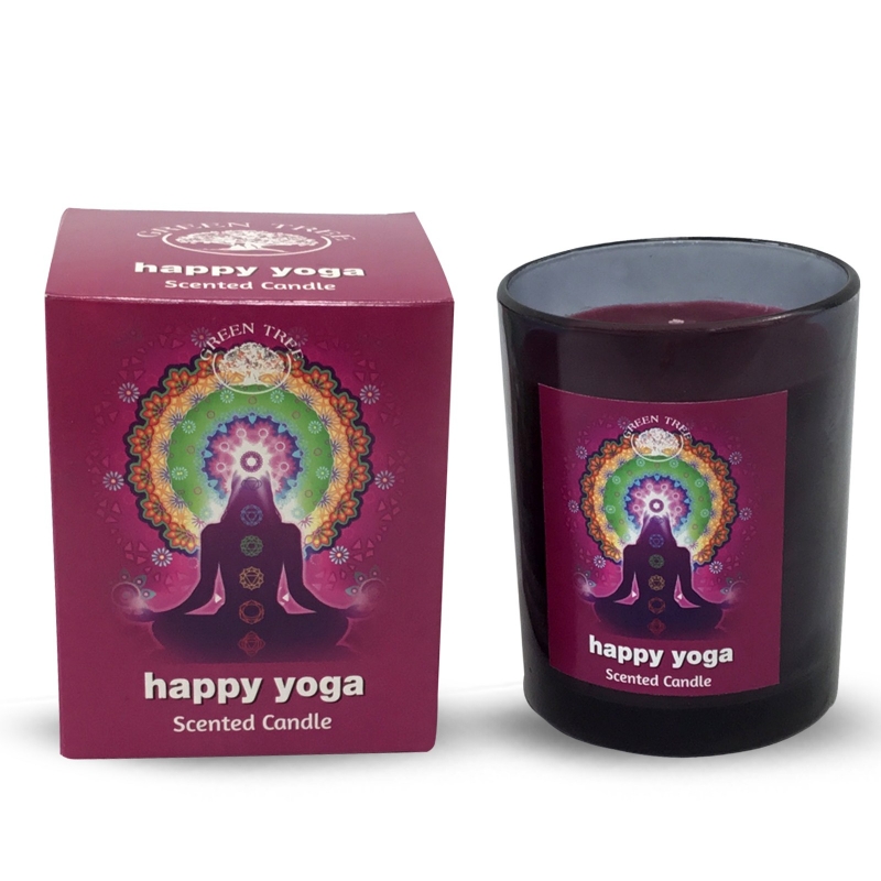 Doftljus Happy Yoga