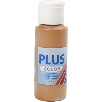 Plus Color Hobbyfärg, Raw Sienna, 60 ml, 1 Flaska
