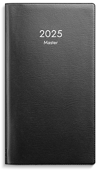 Kalender 2025 Master svart plast