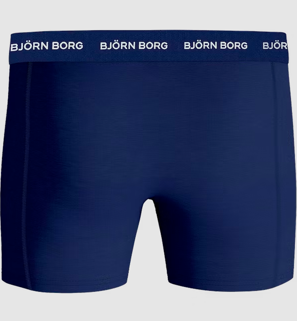 Cotton Stretch Boxer 5-pack blå - 8