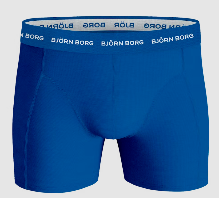 Cotton Stretch Boxer 5-pack blå - 9