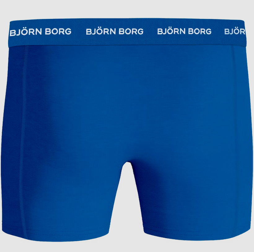 Cotton Stretch Boxer 5-pack blå - 10