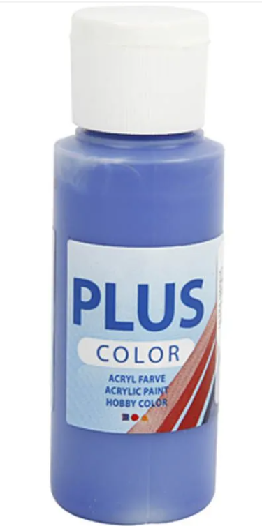 Plus Color Hobbyfärg Ultra marine  60ml