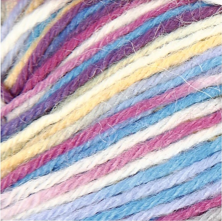Strumpgarn Lila/pink Harmoni 50g 200m - 3