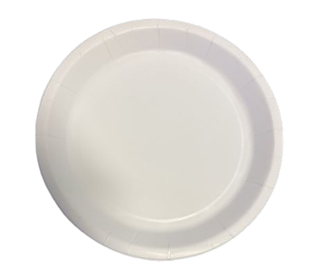 Engångs Tallrik Vit 21 cm 20st