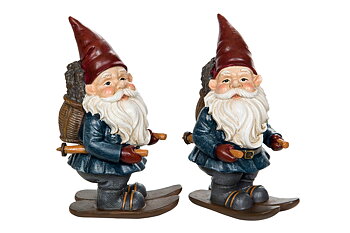 Tomte/Skidor