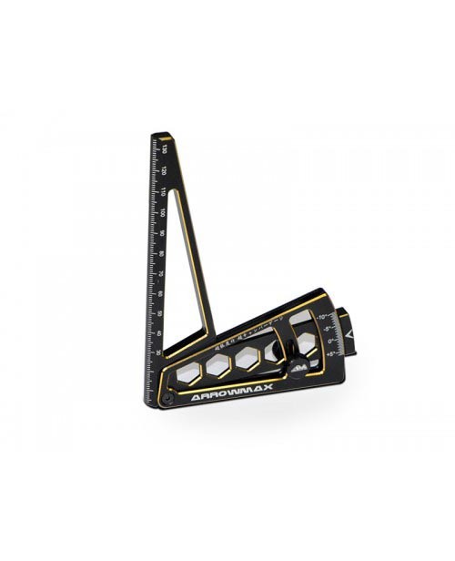 Ultra camber gaurge for 1/8th black golden