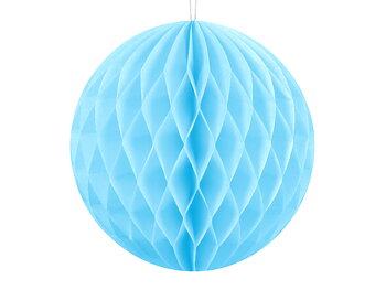 Honeycomb Ball, himmelsblå, 10cm
