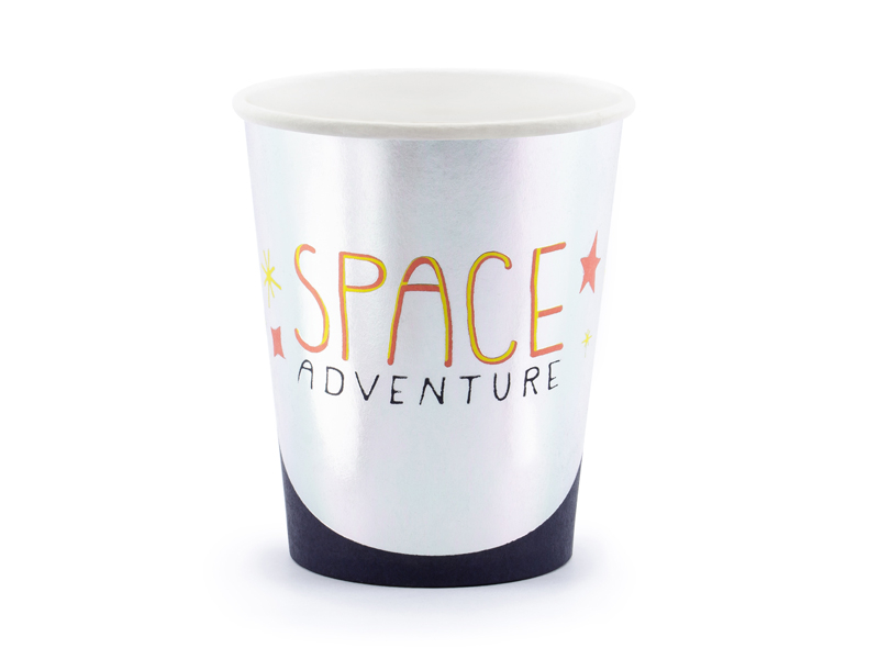 Pappersmugg Space Party, 200ml